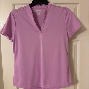 Reel Legends Pink Short Sleeve V-Neck Top